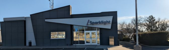 Picture of local Sparklight Internet provider office in Roswell, New Mexico