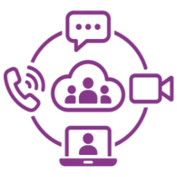 Cloud Communications Icon